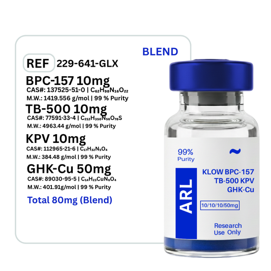 KLOW Blend - GHK-CU + TB-500 + BPC-157 + KPV